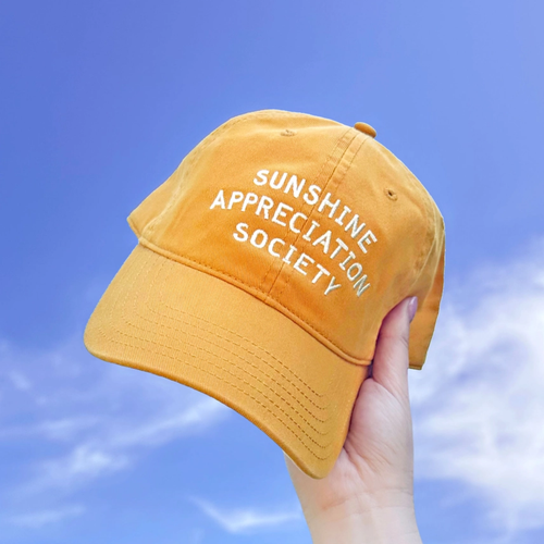 Casquette - Sunshine Appreciation Society Jaune - 2