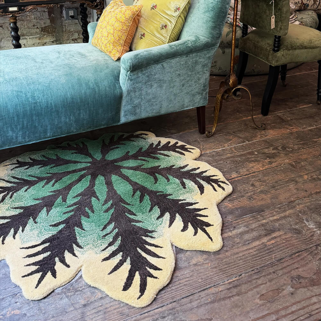 Tapis John Derian - Feuille Fatsia - 2