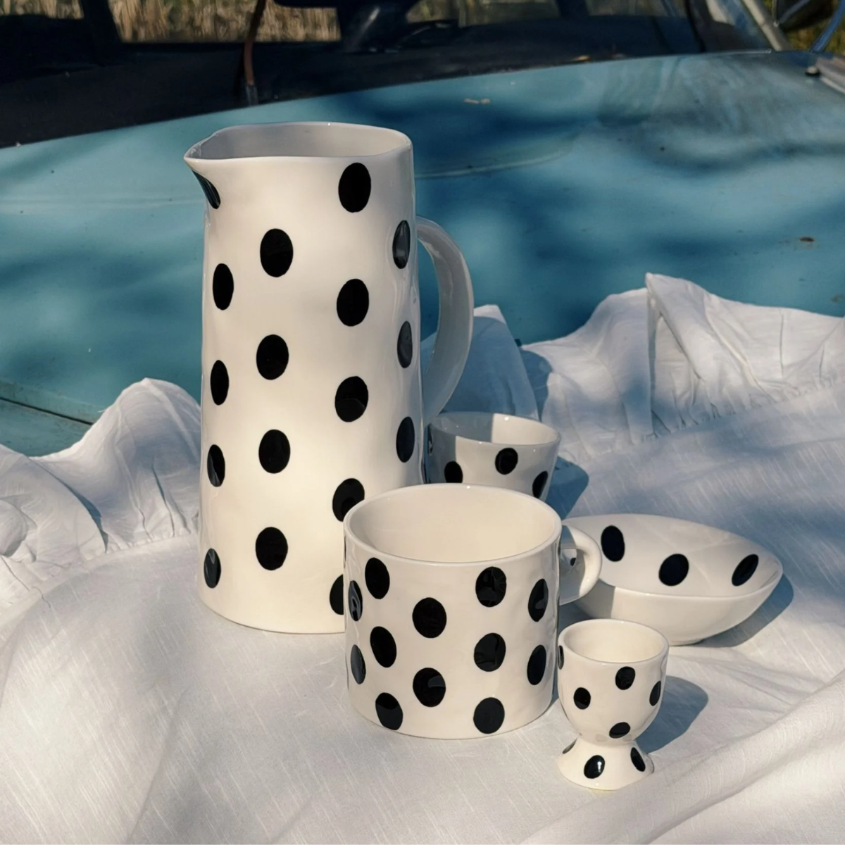 Set de 2 coquetiers - Dotty - 2