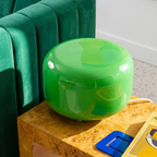 Lampe Livo Metal Chrome & Verre - Vert - 2