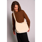 Sac hobo Claire - Velours Beige - 2