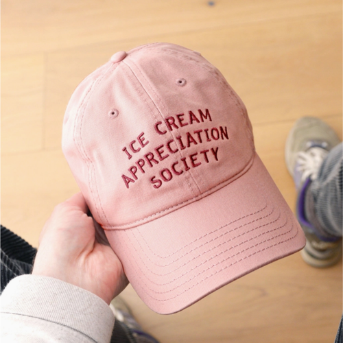 Casquette - Ice Cream Appreciation Society - Rose Poudré - 2