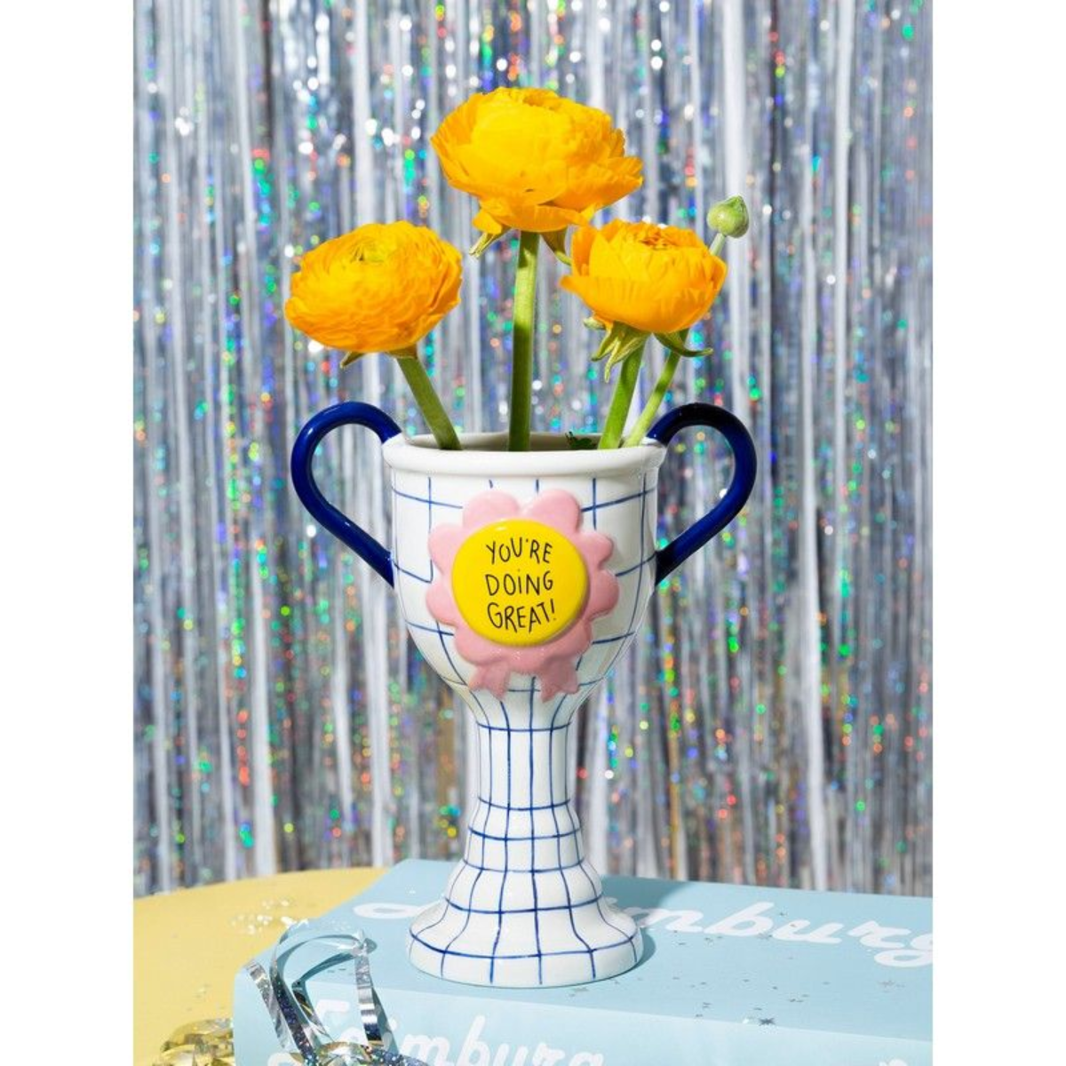 Vase Trophy You're doing Great - White M - 2