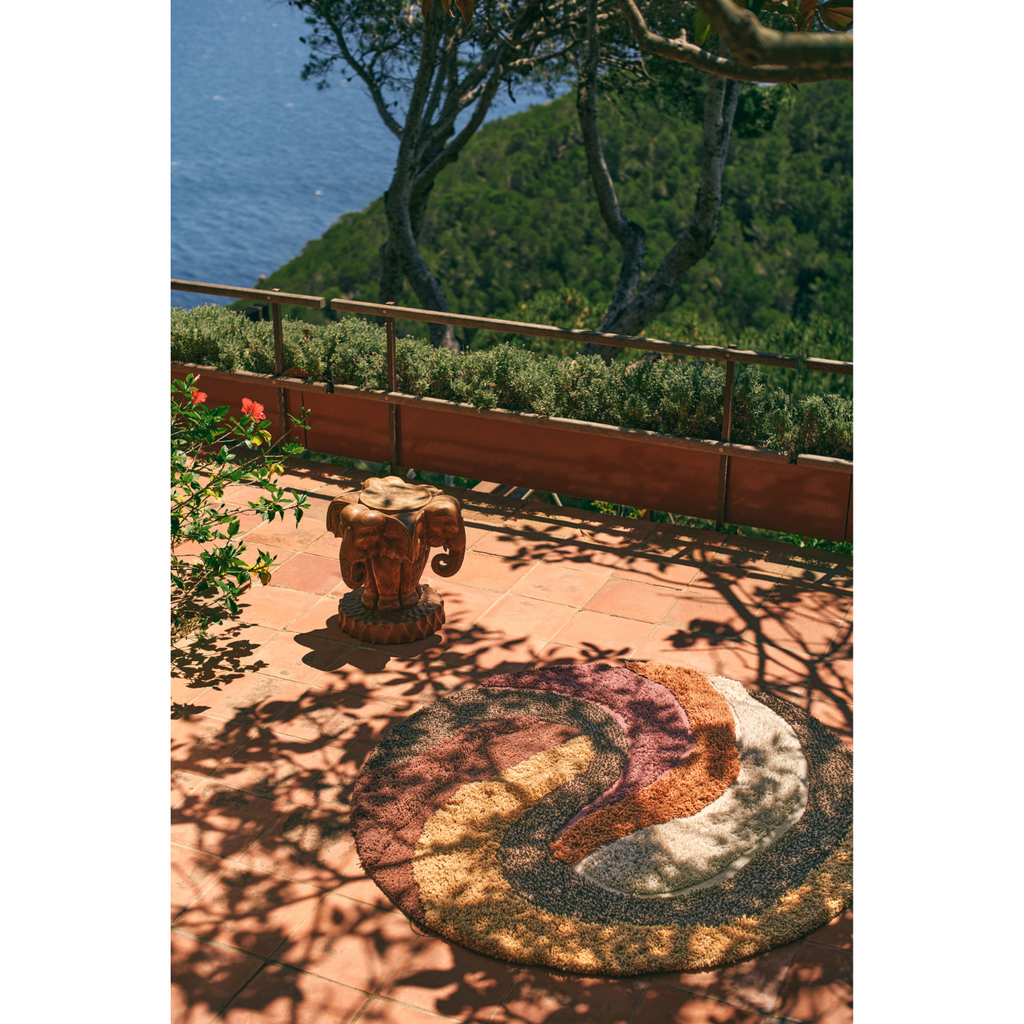 Tapis Rond Tufte - Mélangé ø150cm - 2