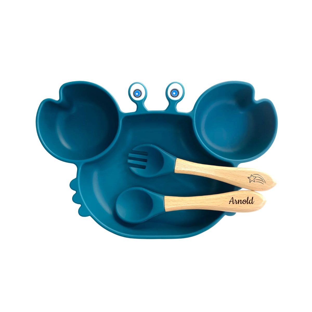 Set de Repas & Couvert en forme de Crabe - 4