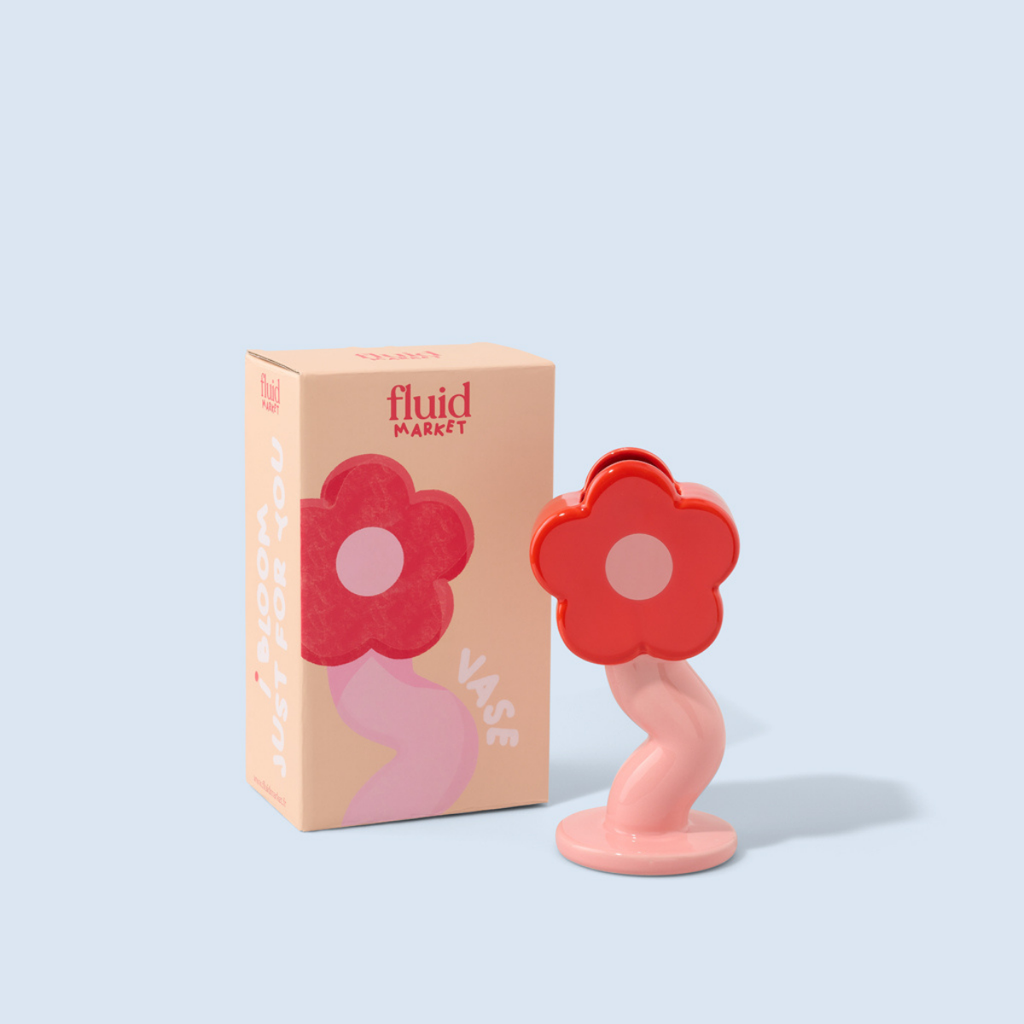 Vase Fleur Curve - 2