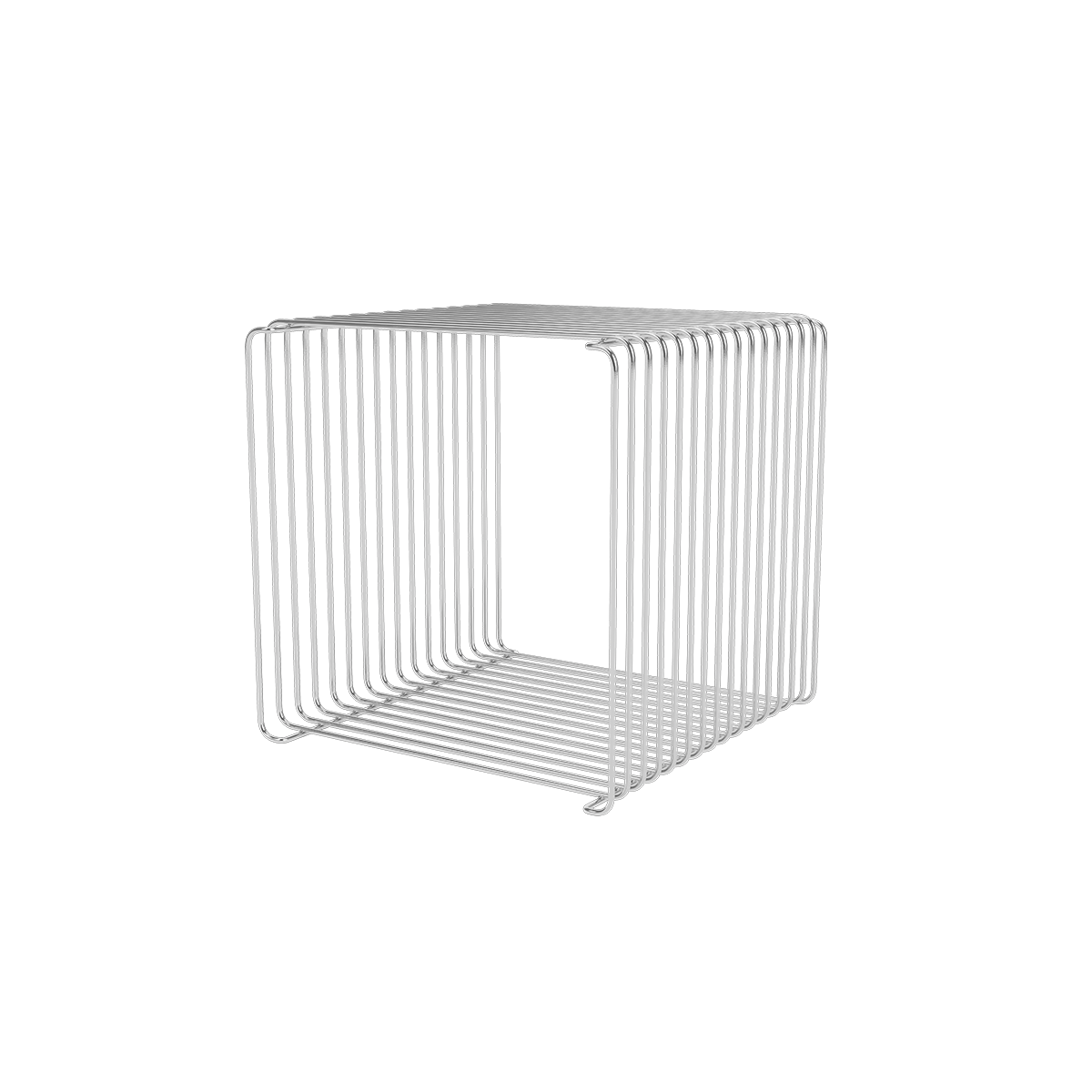 Panton Wire Single - Chrome 70 x 34.8 x 18.8 cm - 1