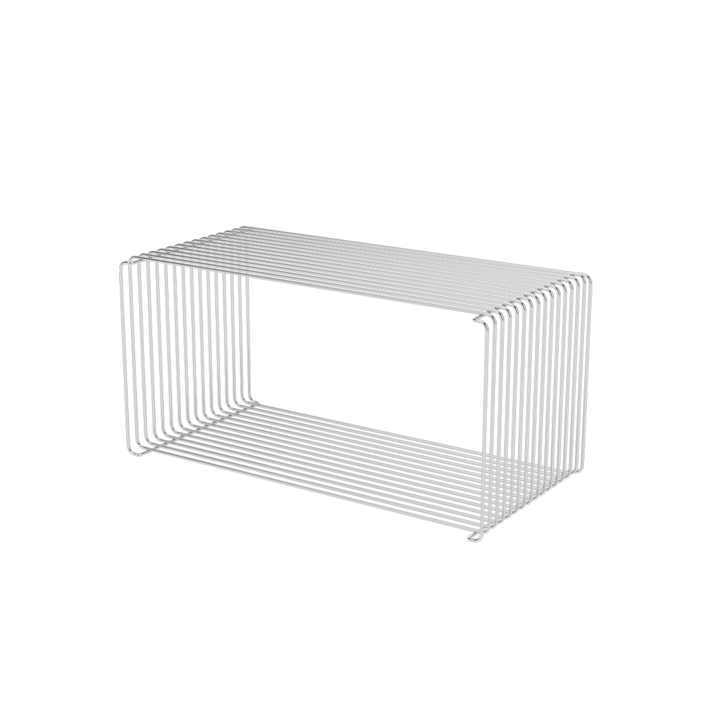 Panton Wire Single - Chrome 70 x 34.8 x 18.8 cm - 3