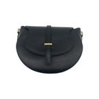 Sac bandoulière - Cuir Grainé Madelena Noir - 1
