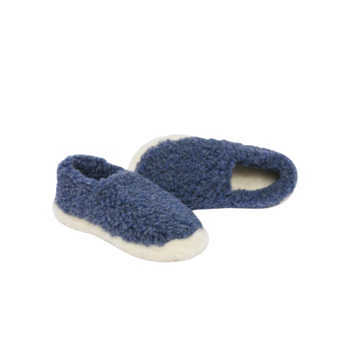Chaussons Moumoutes - Full Slippers - Dark Blue - 1