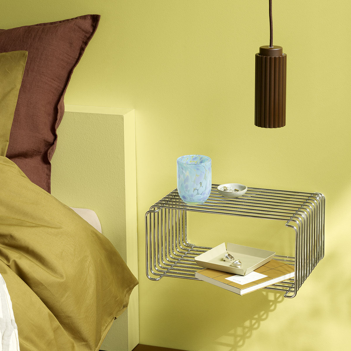 Panton Wire Half Height - Chrome 17,2 x 34,8 x 34,8 cm - 2