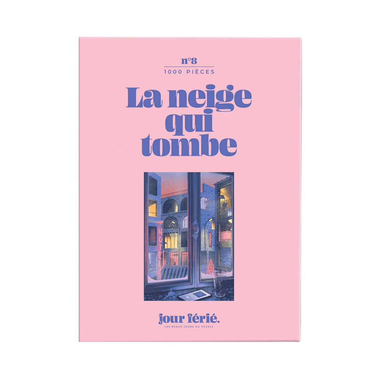 Puzzle La Neige Qui Tombe - 1000 pièces - 1